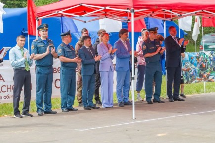 В Камешковском районе стартовали областные детские соревнования «Школа безопасности»