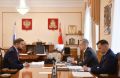 Артём Туров: Провел рабочую встречу с Губернатором Смоленской области Василием Анохиным