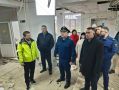 Заместитель прокурора области Антон Жуков посетил с проверкой ремонтируемую в рамках национального проекта школу в Петушках