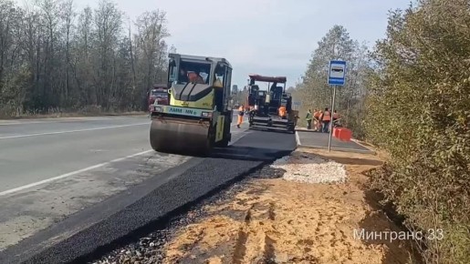 На дорогах Владимирской области обновляют остановки