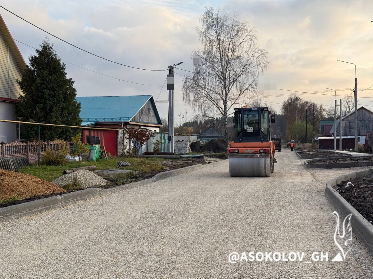 В Гусь-Хрустальном асфальтируют дороги к участкам многодетных В Гусь-Хрустальном асфальтируют дороги к участкам многодетных
