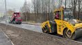 ДСУ-3 заасфальтировало 350 метров дублера Октябрьского проспекта