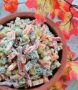 Осенний салат: сытный и красочный