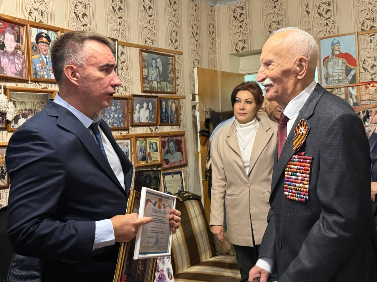 Ветерану войны из Петушинского района — 101 год! Ветерану войны из Петушинского района — 101 год!