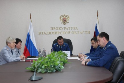 Заместитель прокурора области Антон Жуков провел межведомственное совещание по вопросам качества оказания медицинской помощи заключенным