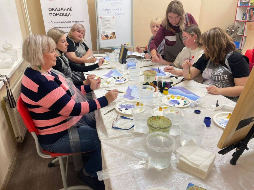 Арт-терапия для семей защитников Отечества!