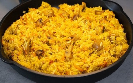 Грибной плов: вкусное открытие, которое удивит всех