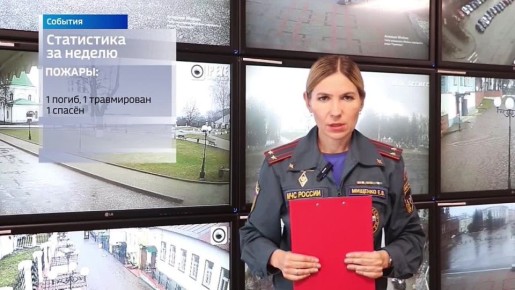 МЧС Итоги недели на "ГТРК-Владимир" от 3 ноября 2025 года