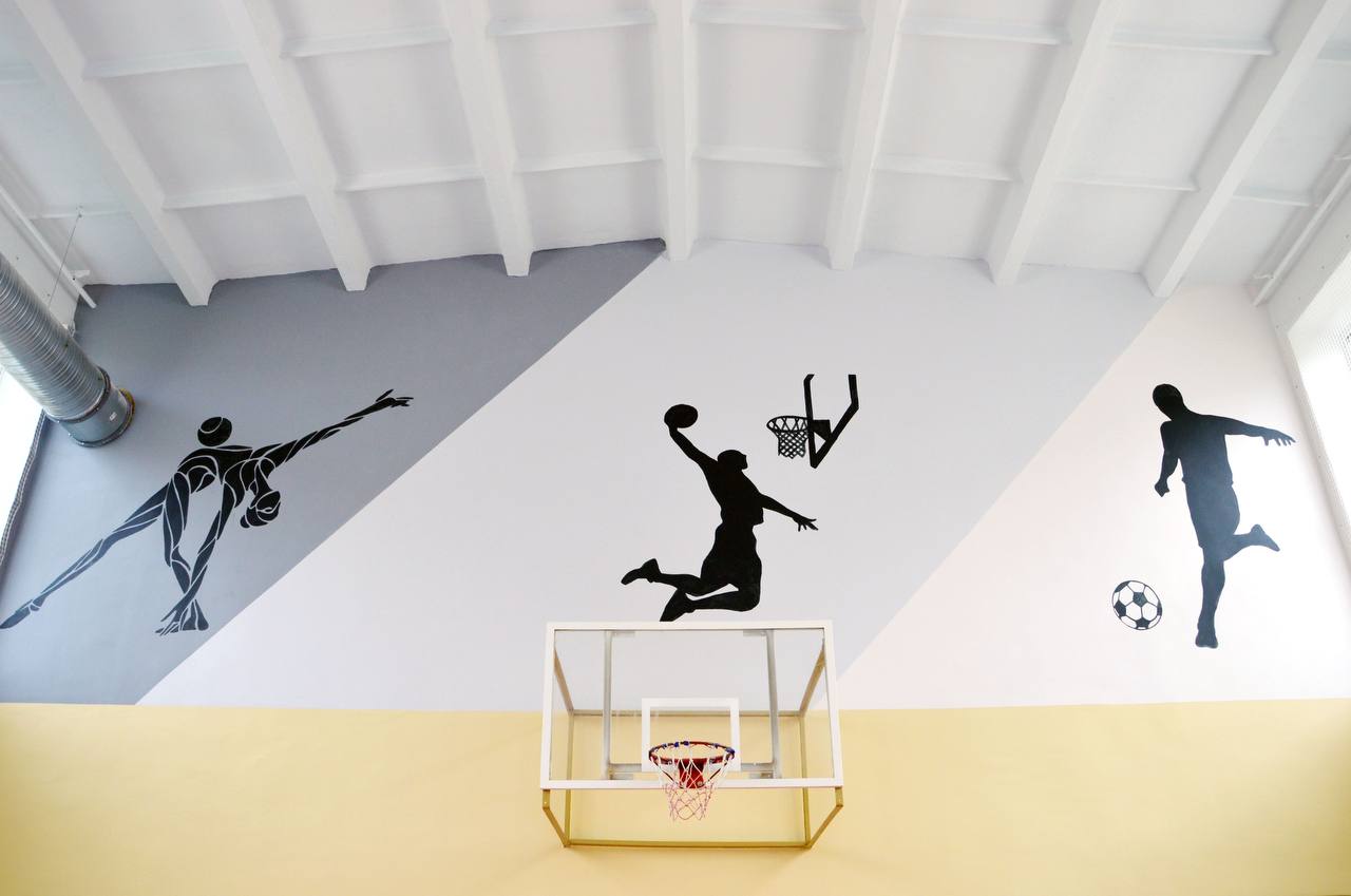 В Кольчугино завершены работы в спортивном зале школы №1