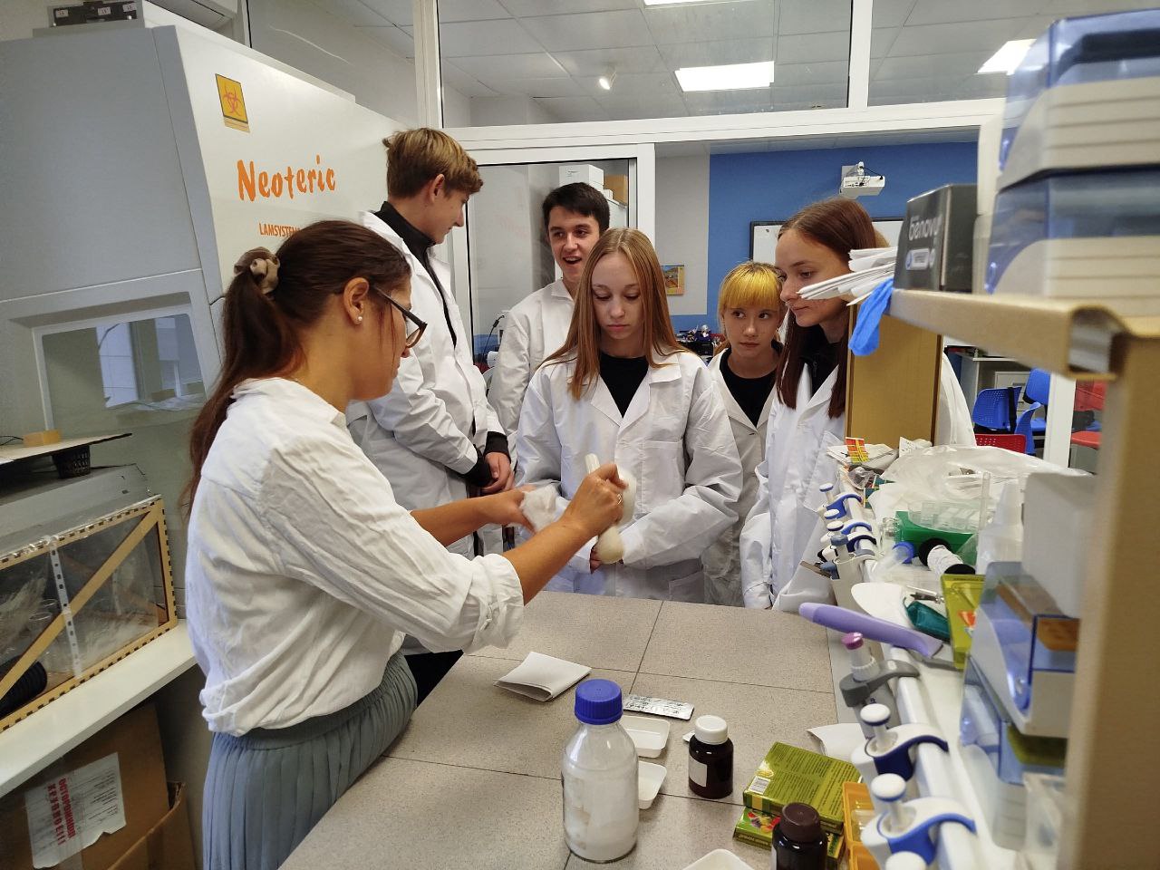 Профессиональные пробы для школьников прошли в технопарке Кванториум-33 Профессиональные пробы для школьников прошли в технопарке Кванториум-33