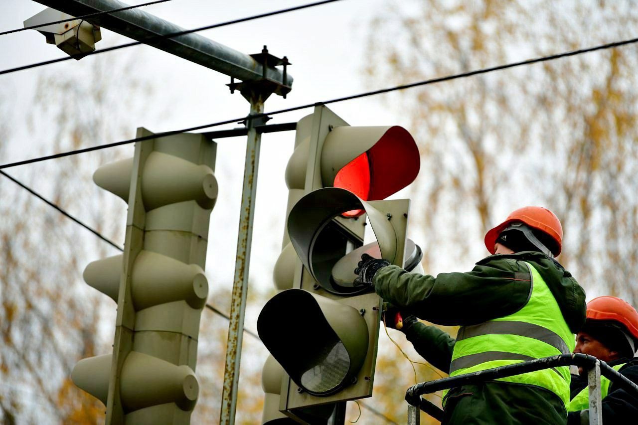 Во Владимире продолжается модернизация светофоров