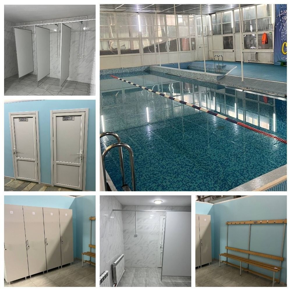 После масштабного ремонта бассейн в Детском спортивном центре в Красной Горбатке снова готов принимать всех желающих