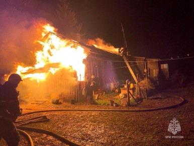 Дознаватели МЧС России устанавливают причину трагического пожара в Суздальском районе