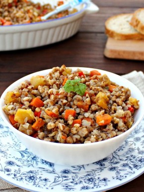 Овощная гречка в духовке: простота, вкус и здоровье в одной тарелке