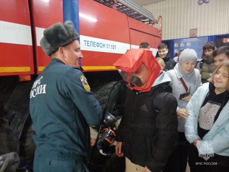 В пожарно-спасательной части города Вязники продолжаются Дни открытых дверей