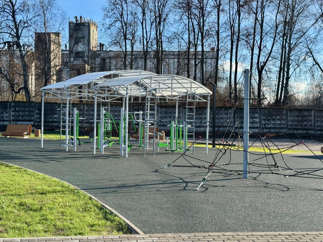 В Александрове появилось отличное место для активного досуга В Александрове появилось отличное место для активного досуга