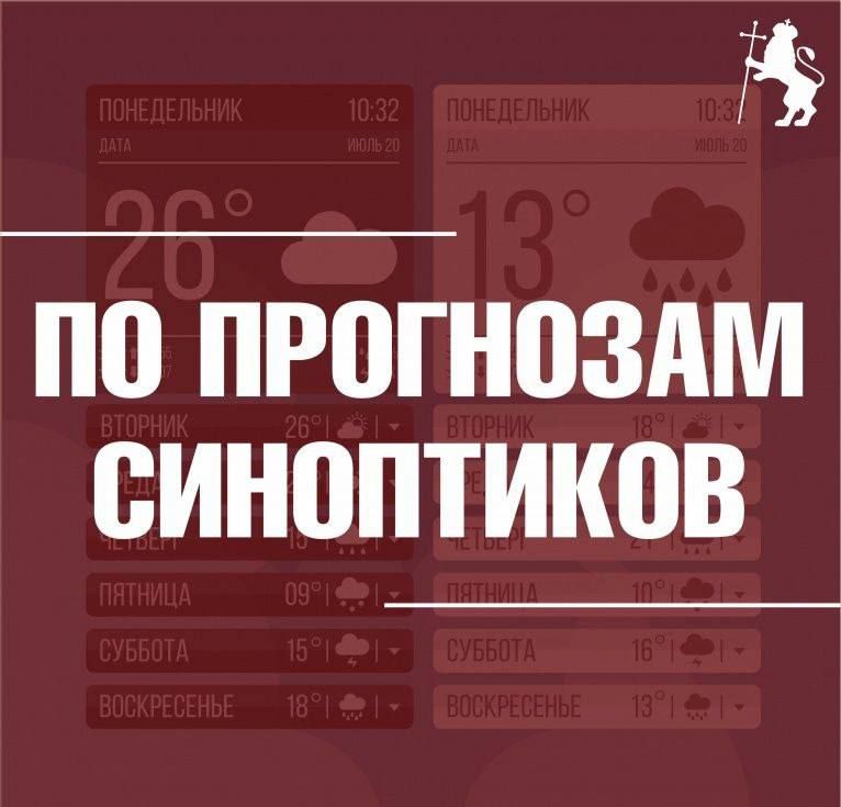 Метеорологи сообщают об ухудшении погодных условий