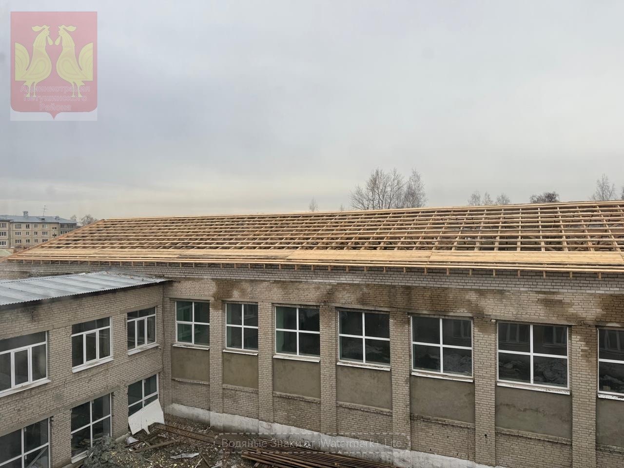 В школе №3 в Петушках подрядчик приступает к отделочным работам В школе №3 в Петушках подрядчик приступает к отделочным работам