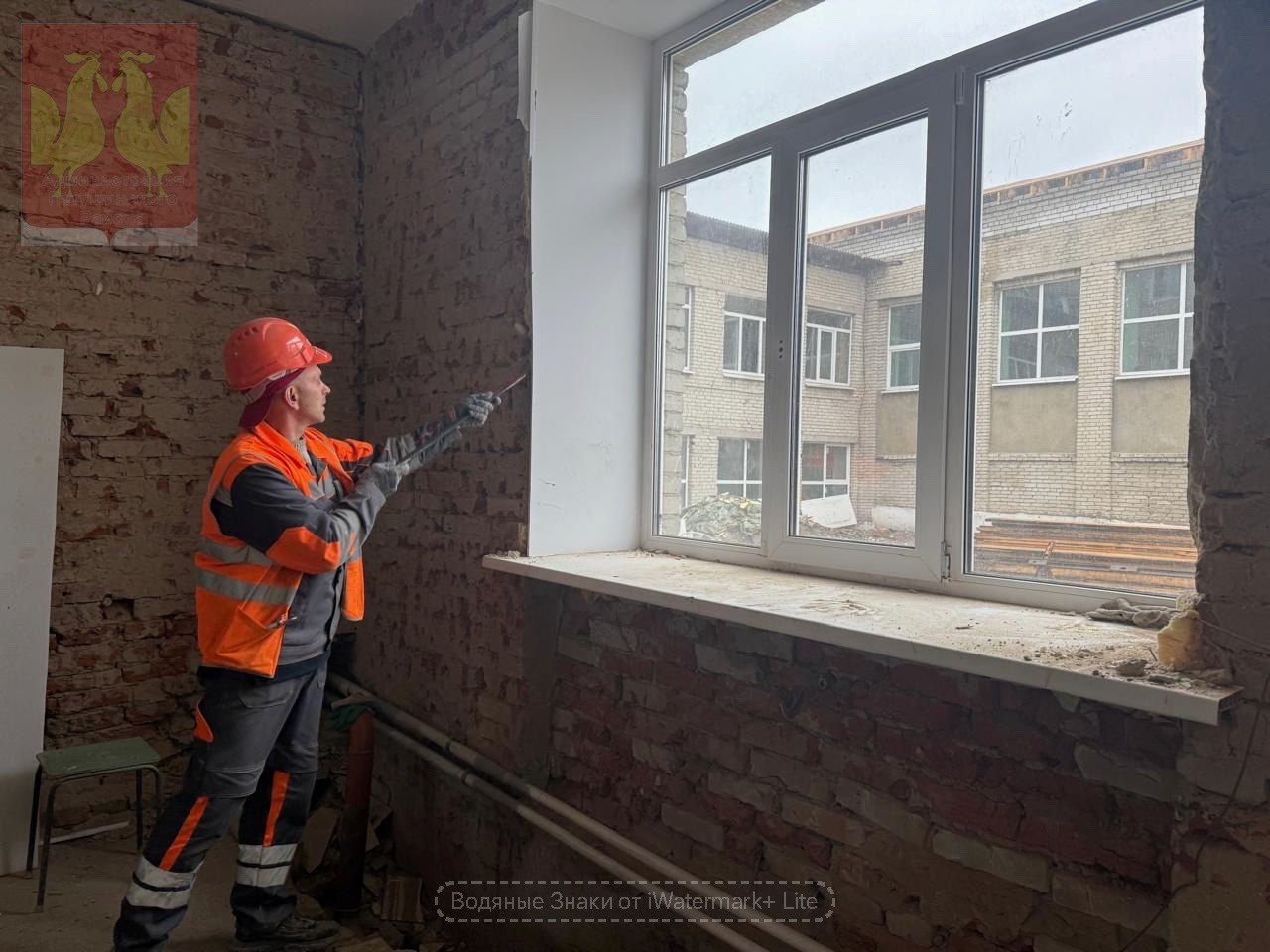 В школе №3 в Петушках подрядчик приступает к отделочным работам В школе №3 в Петушках подрядчик приступает к отделочным работам