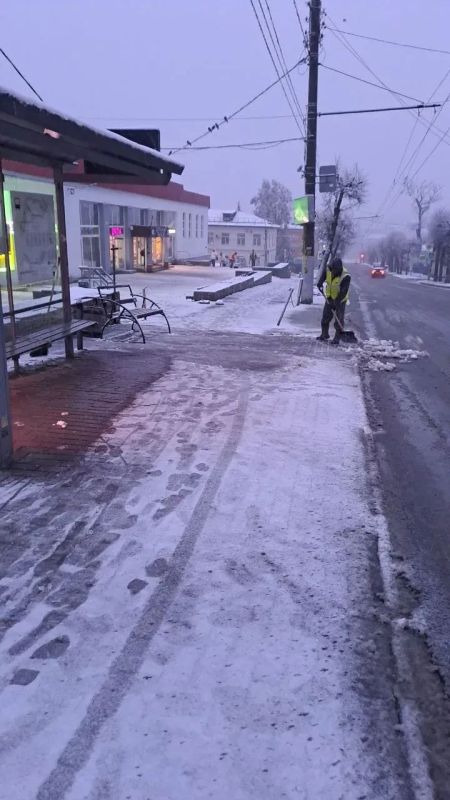 Во Владимире выпал первый снег!