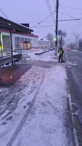 Во Владимире выпал первый снег!