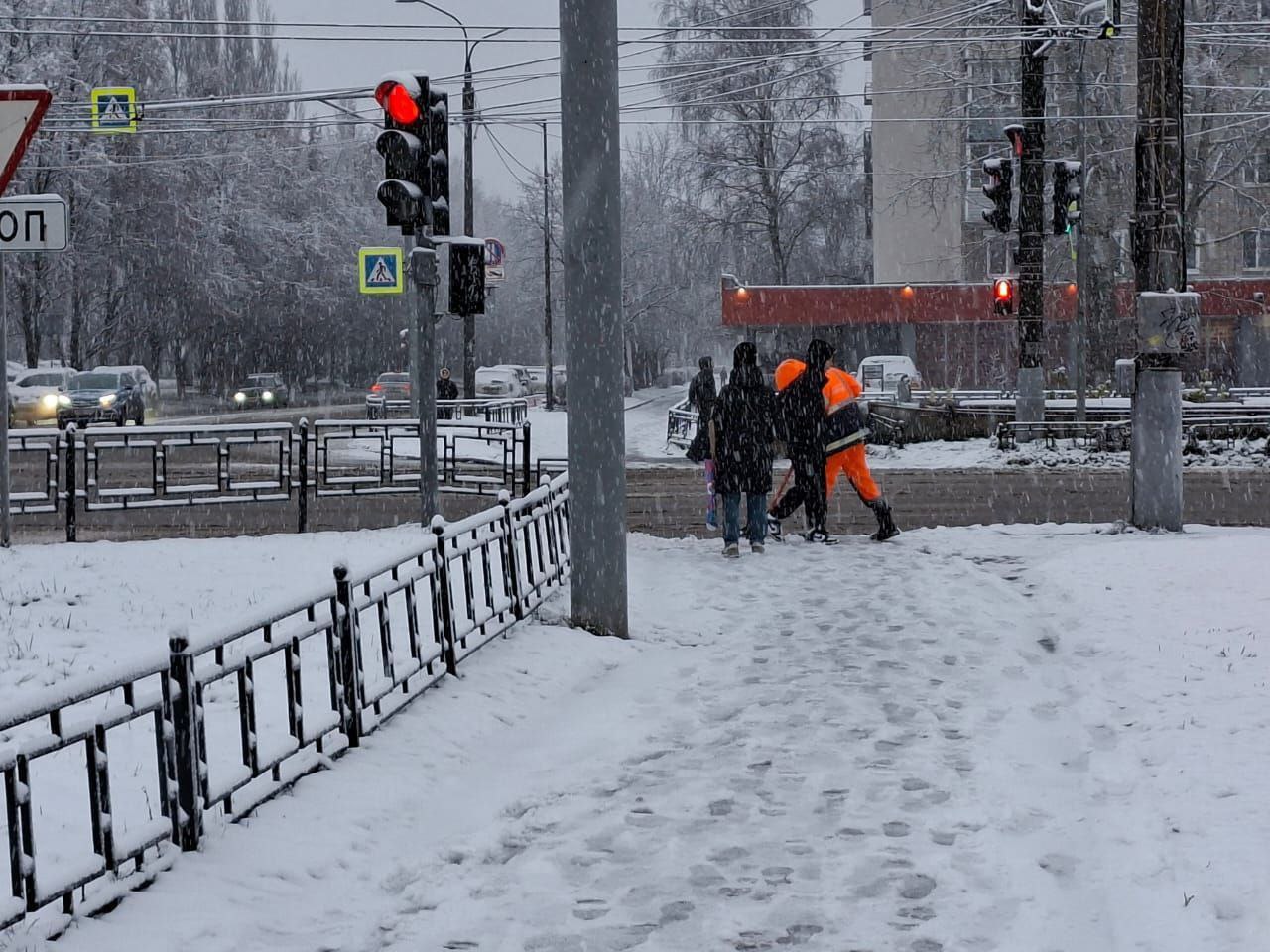 Во Владимире выпал первый снег! Во Владимире выпал первый снег!