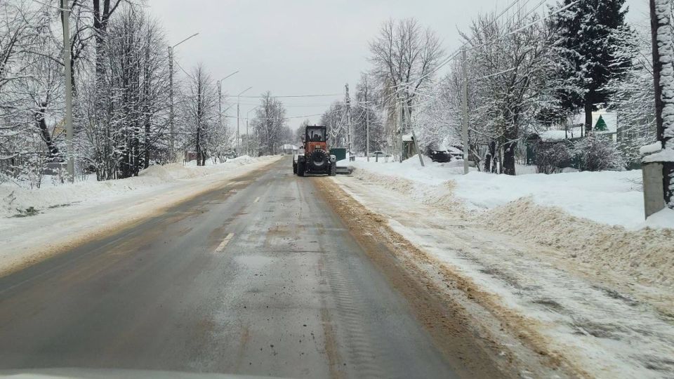 Как дороги региона встретили первый снег