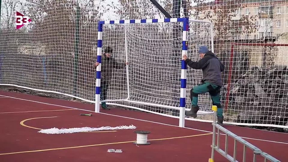 Новая спортивная площадка для новых побед и новых чемпионов