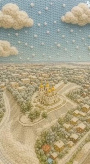 Волшебство первого снега во Владимире! Город, будто сотканный из пряжи!