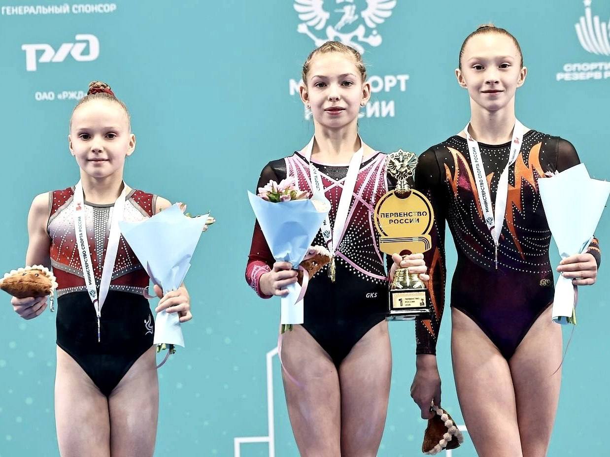 Гимнастки Владимирской области в числе победителей и призеров первенства России Гимнастки Владимирской области в числе победителей и призеров первенства России