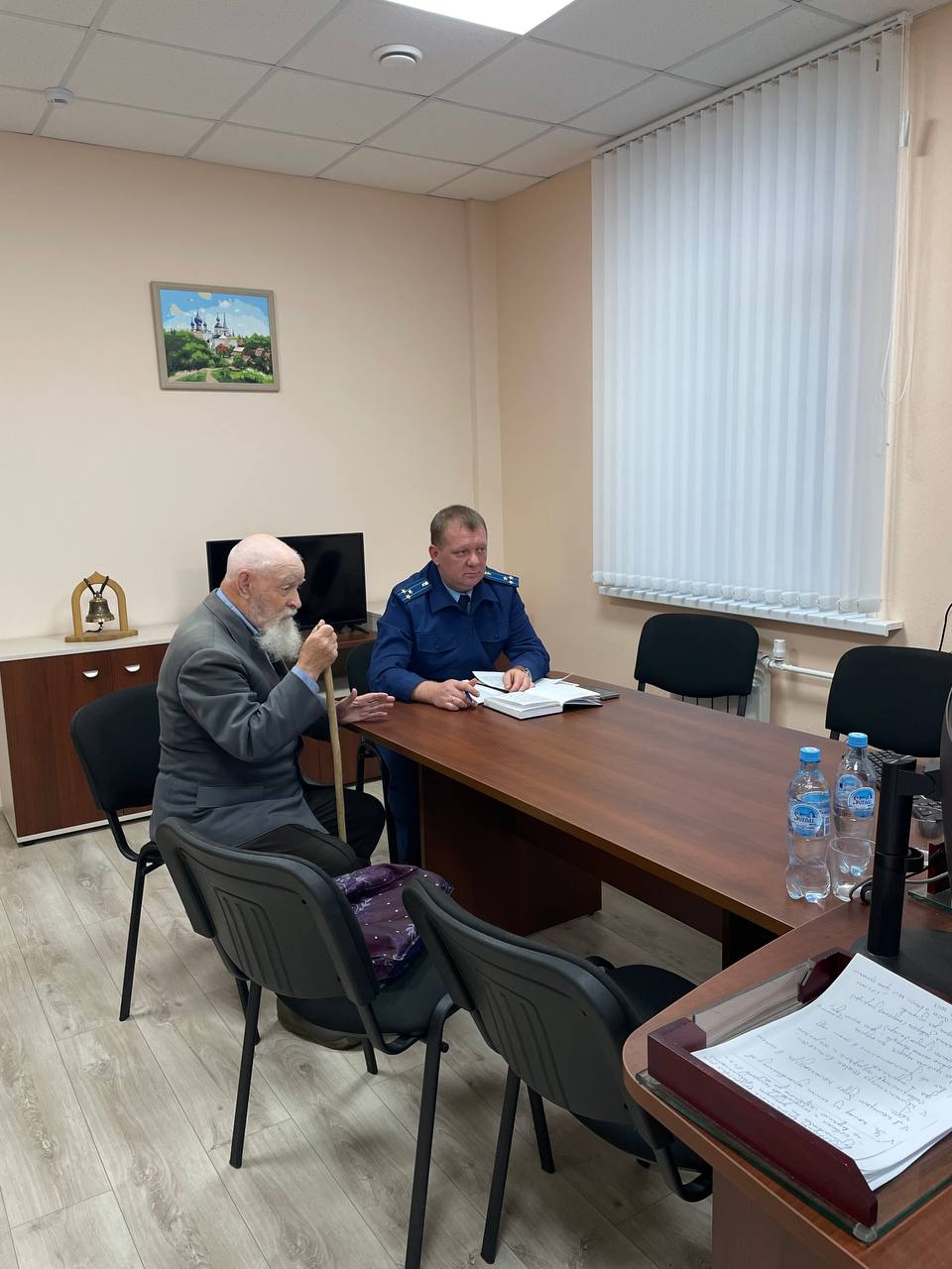 Прокурор Владимирской области Иван Грибов провел приём жителей Суздальского района Прокурор Владимирской области Иван Грибов провел приём жителей Суздальского района