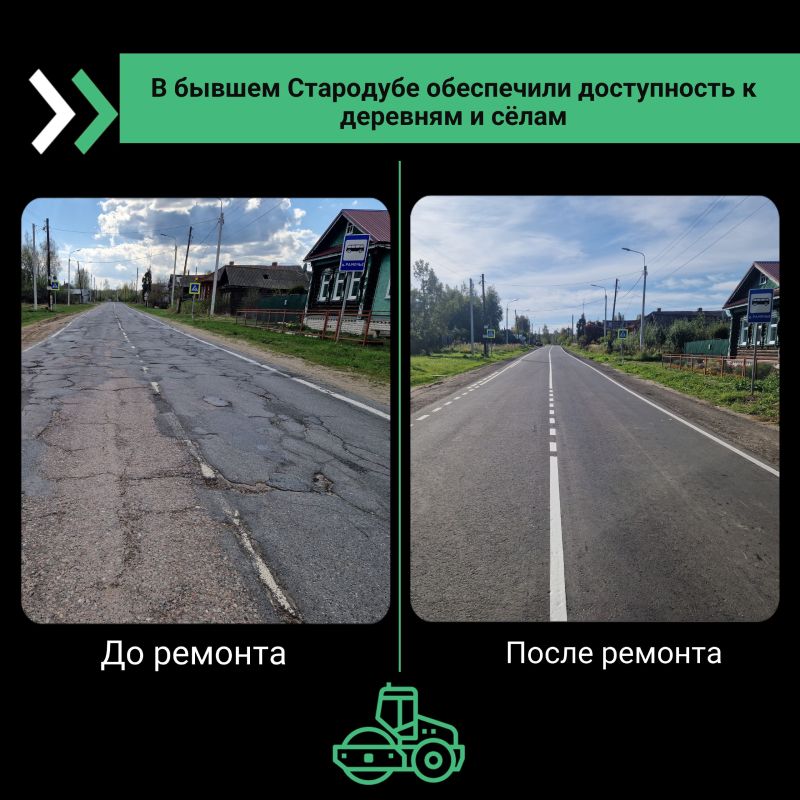 В 2 районах Владимирской области отремонтировано 3 дорожных участка