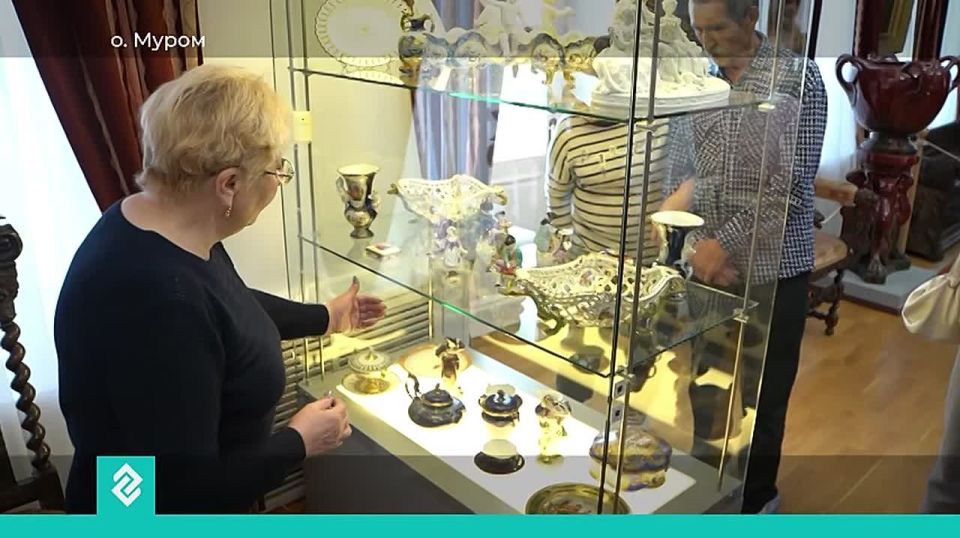 В Муромской художественной галерее слепых и слабовидящих особым методом погружают в мир искусства