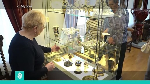 В Муромской художественной галерее слепых и слабовидящих особым методом погружают в мир искусства