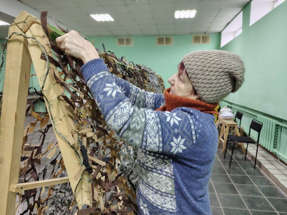 «Надежда» из Мстёры: 1360 сетей для фронта