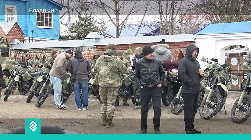 Из Владимира на передовую отправили более 60 единиц спецтехники