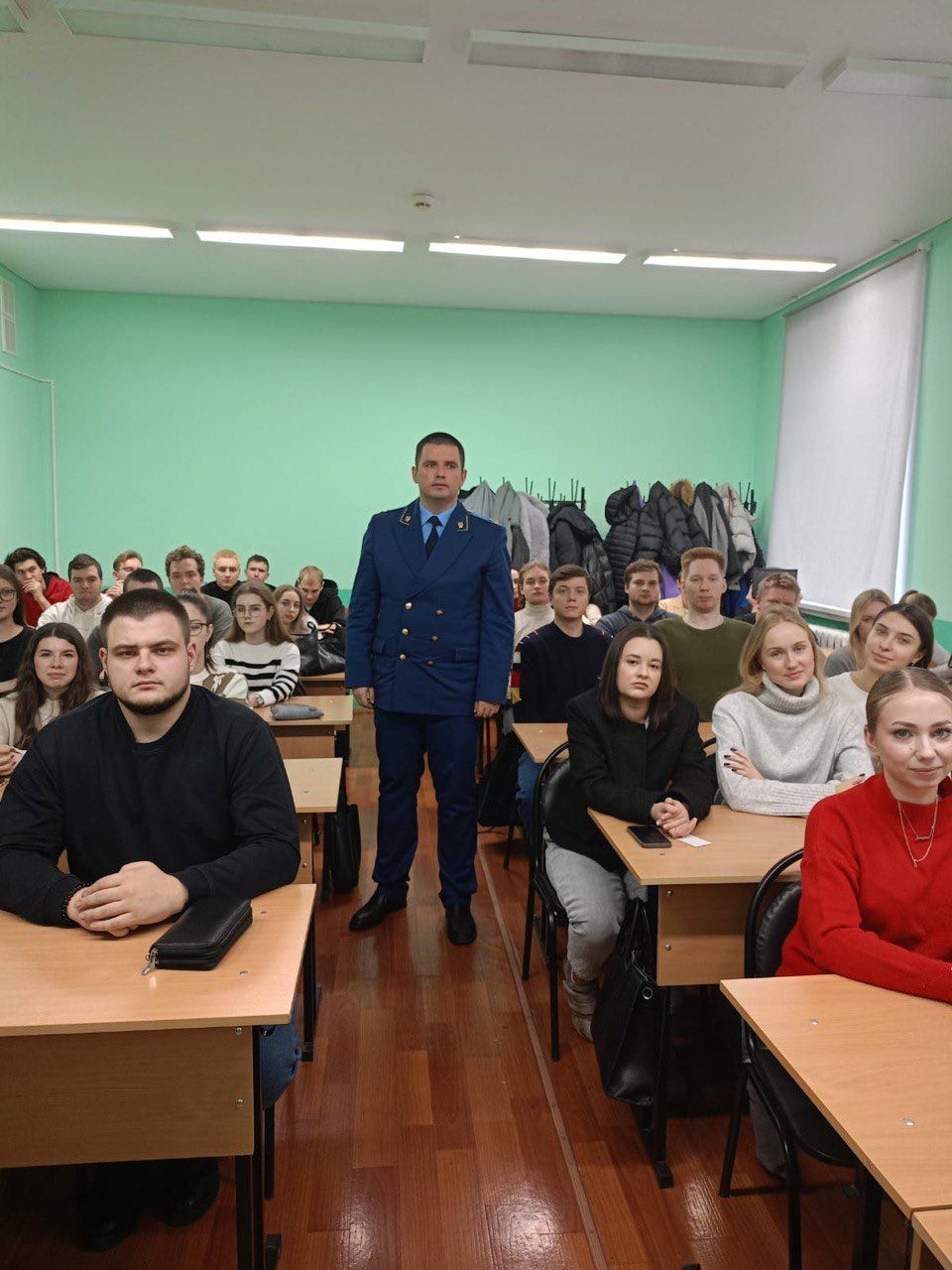 . Кольчугинский межрайонный прокурор провел лекцию для студентов юридического факультета Владимирского филиала РАНХиГС Кольчугинский межрайонный прокурор Михаил Кузнецов провел лекцию для студентов 4 и 5 курсов юридического...