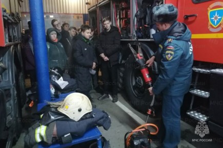 МЧС России: первые шаги в профессию