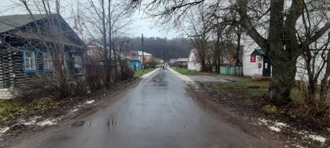 В Гороховце после вмешательства прокуратуры восстановлено поврежденное дорожное полотно