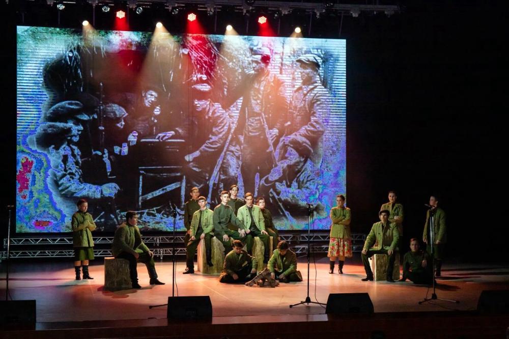 Театр народной песни поставил спектакль о Великой Победе Театр народной песни поставил спектакль о Великой Победе