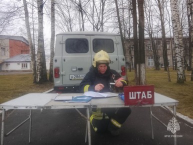 В г. Гусь-Хрустальном прошли пожарно-тактические учения на заводе «Ветеринарные препараты»