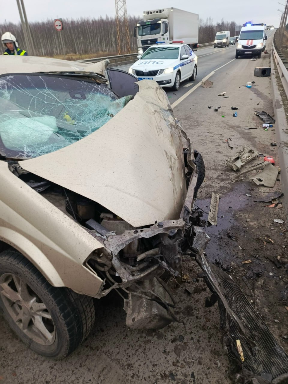 Стали известны подробности серьезной аварии на Южном объезде Стали известны подробности серьезной аварии на Южном объезде