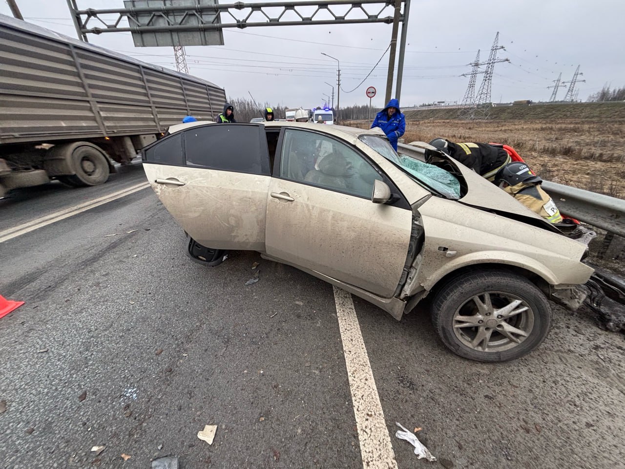 Сотрудники МЧС России оказали помощь пострадавшим в ДТП в Собинском районе