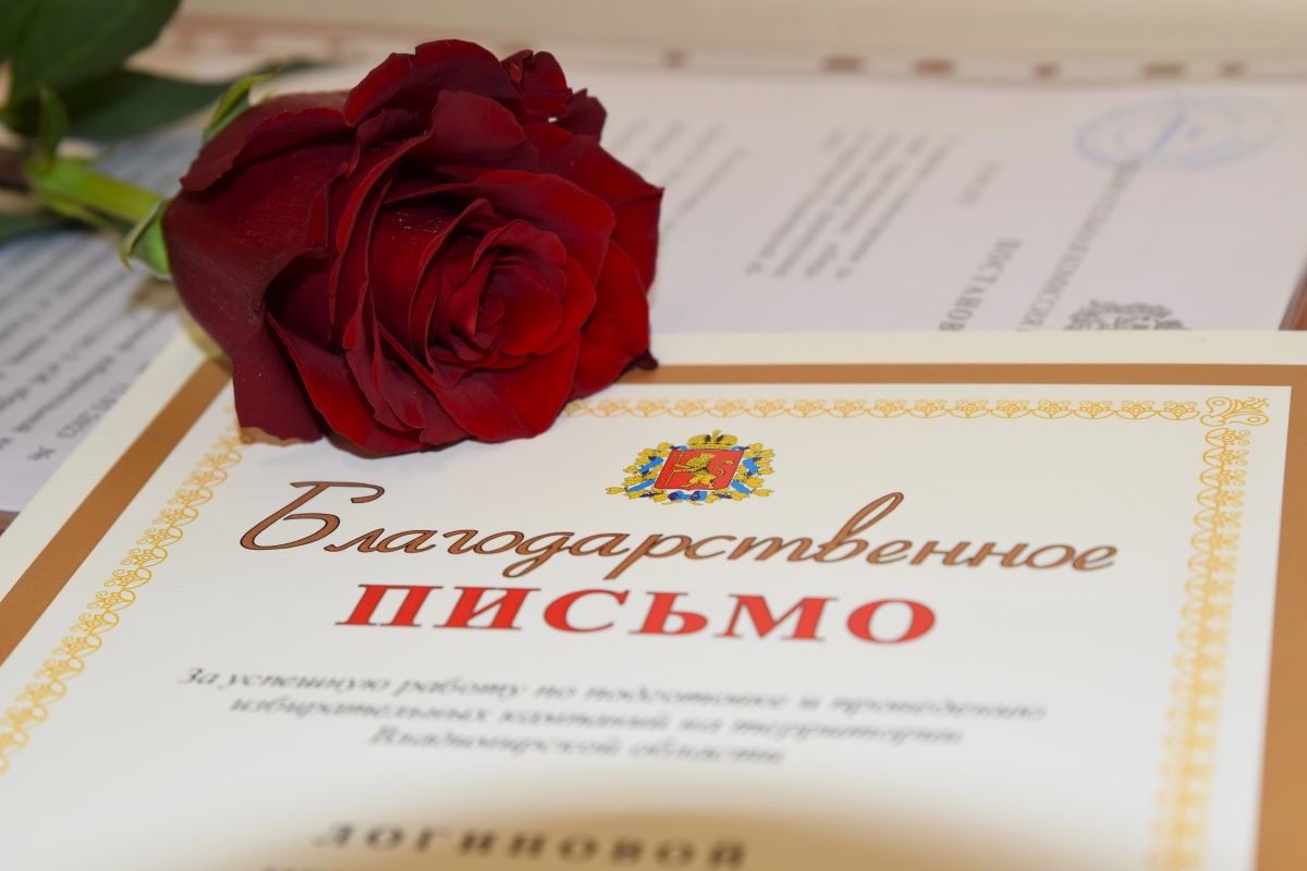 Благодарственные письма Правительства Владимирской области за успешную работу по подготовке и проведению избирательных кампаний на территории региона получили: Благодарственные письма Правительства Владимирской области за успешную работу по подготовке и проведению избирательных кампаний на территории региона получили: