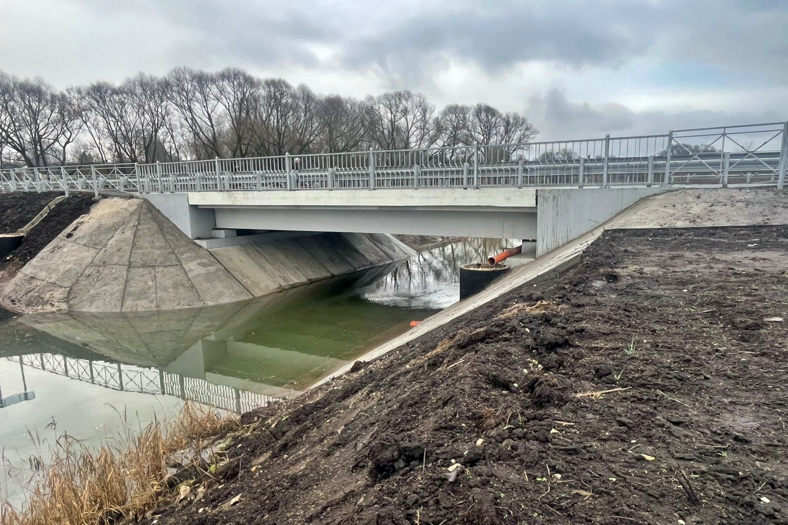 В Суздальском районе завершен ремонт моста через реку Бакалейку