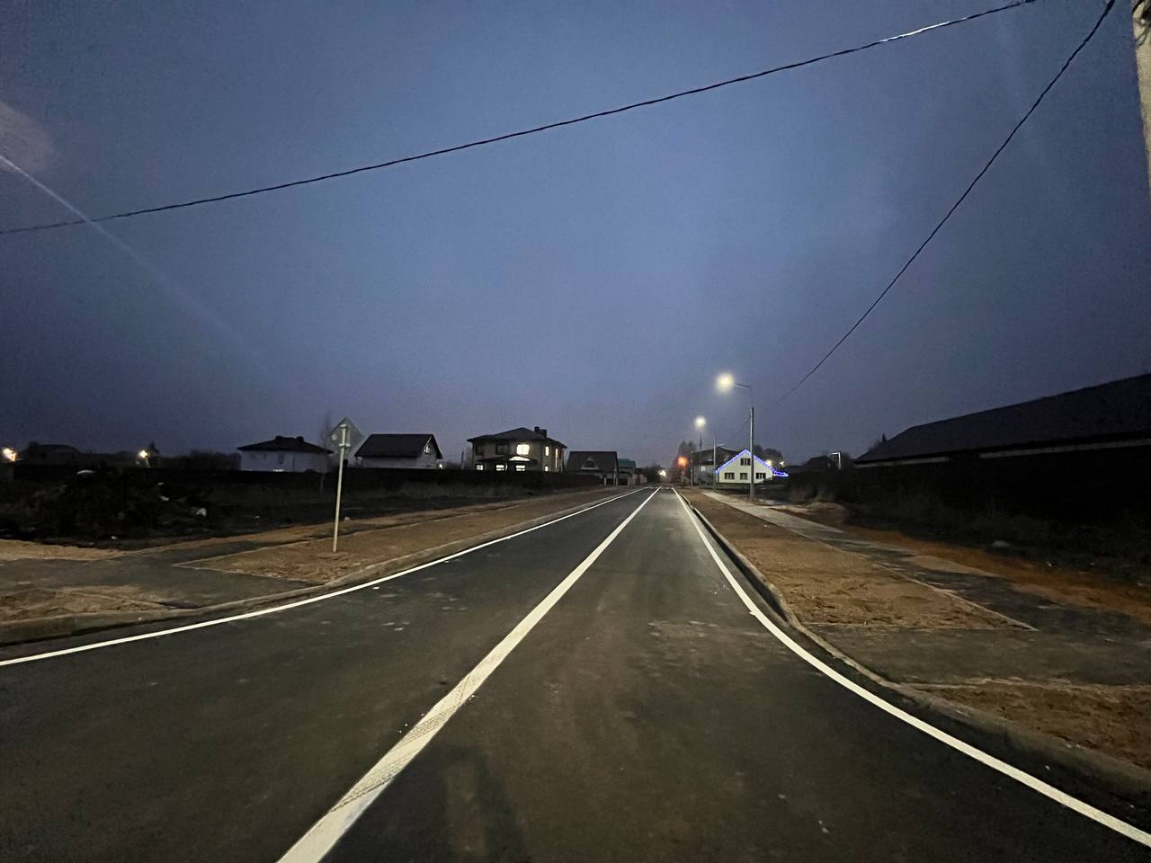 К участкам многодетных в Гусь-Хрустальном построили дорогу с освещением и парковкой К участкам многодетных в Гусь-Хрустальном построили дорогу с освещением и парковкой