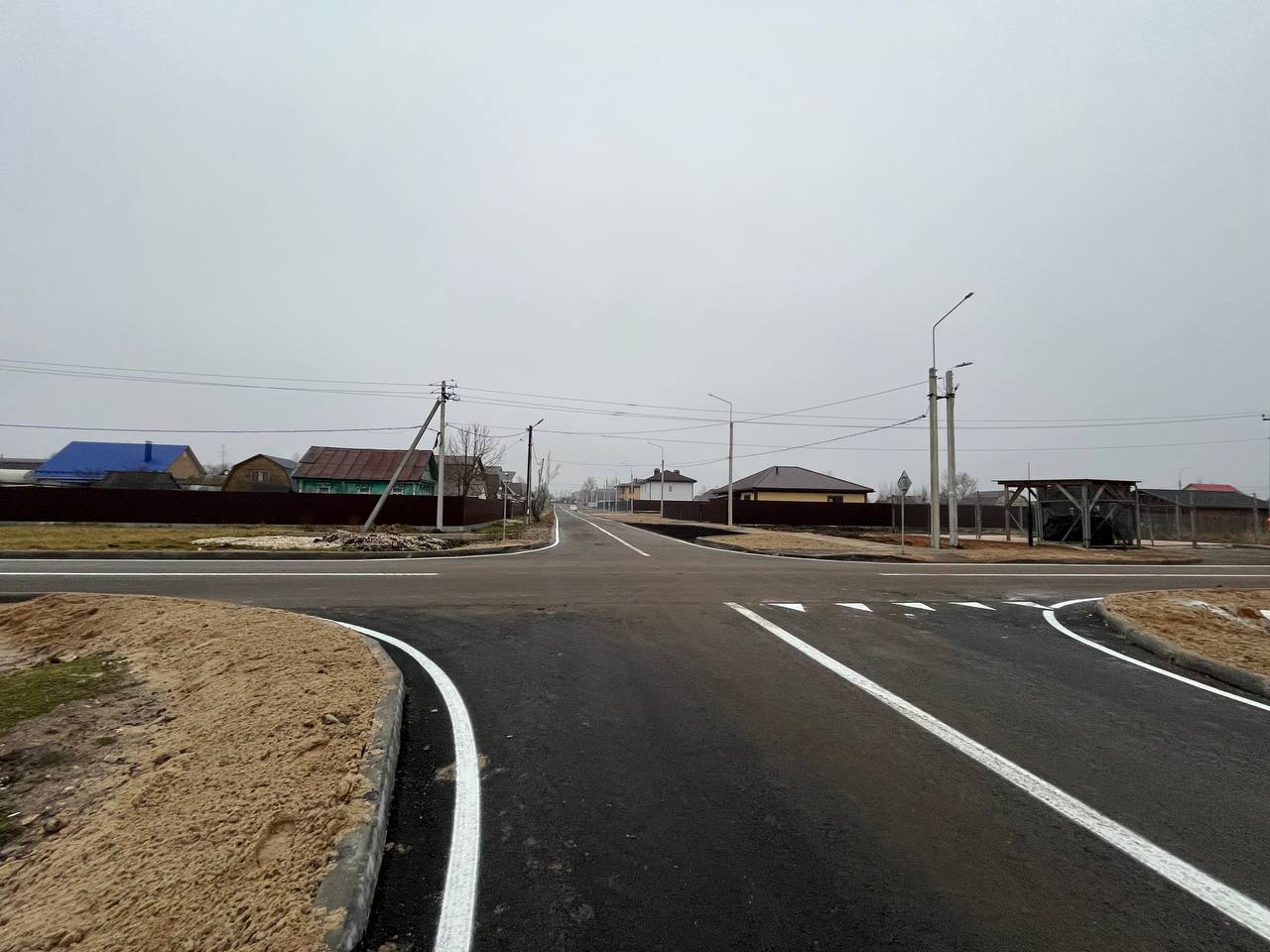 К участкам многодетных в Гусь-Хрустальном построили дорогу с освещением и парковкой К участкам многодетных в Гусь-Хрустальном построили дорогу с освещением и парковкой