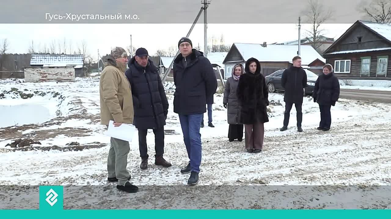 Глава региона Александр Авдеев посетил с рабочей поездкой Гусь-Хрустальный округ