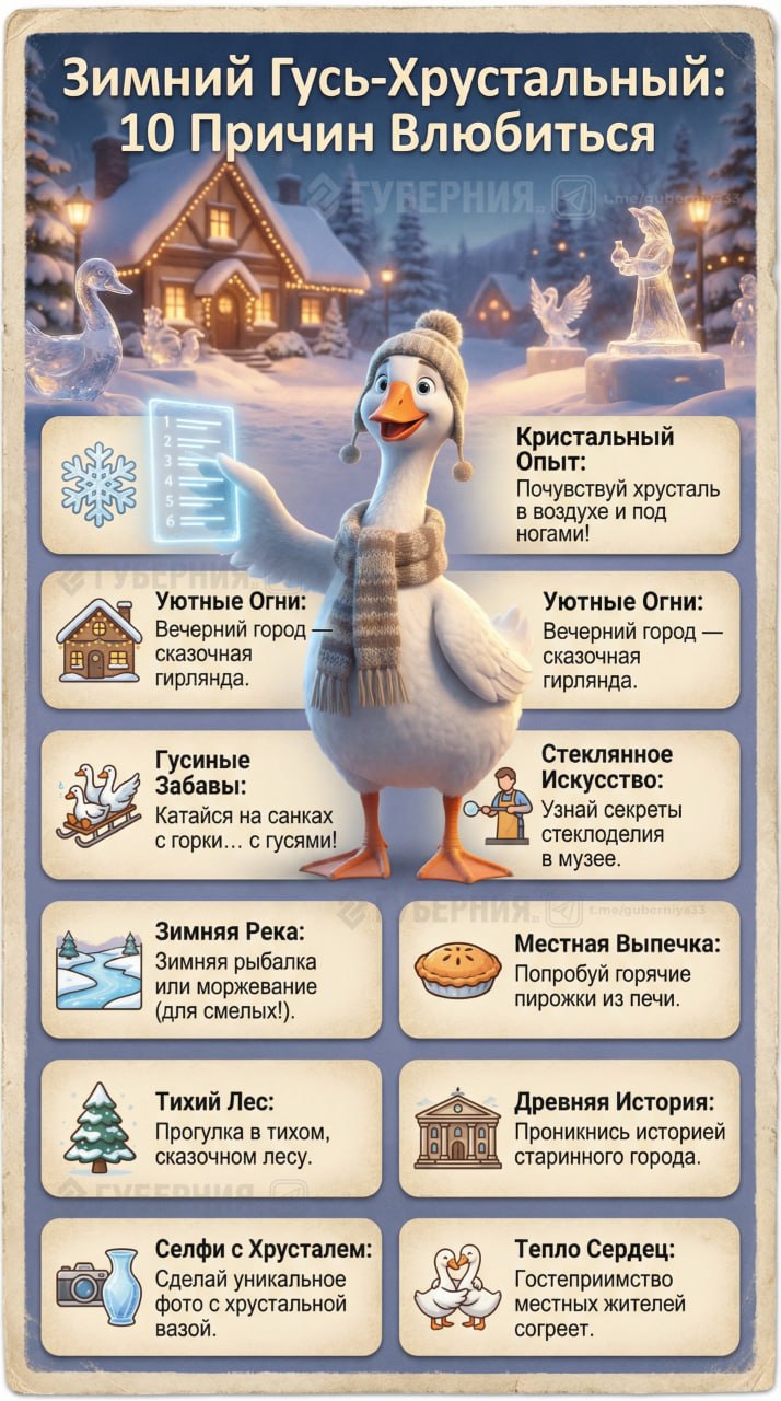 10 причин полюбить города Владимирской области в зимнее время 10 причин полюбить города Владимирской области в зимнее время