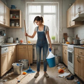 Удивительные хитрости для простой и быстрой уборки на кухне